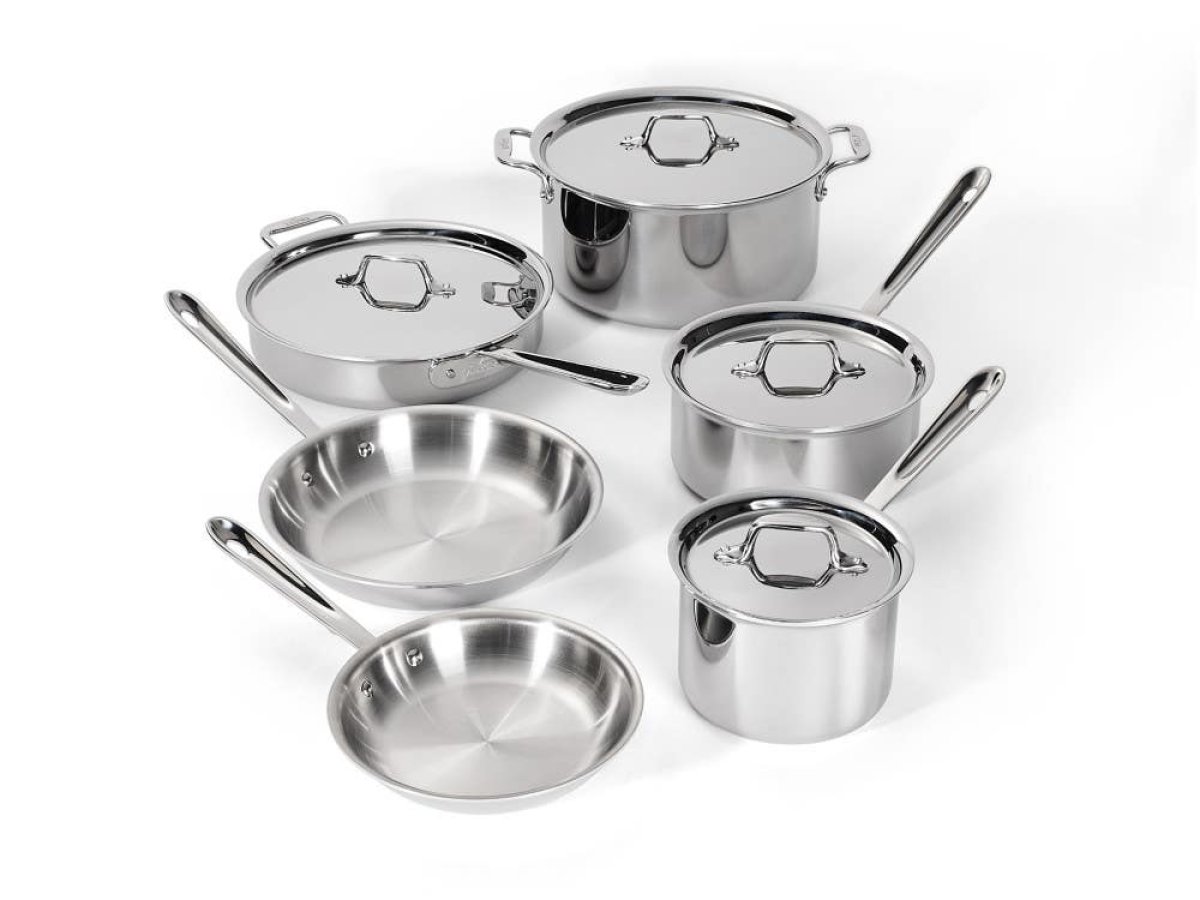 D3 Stainless 10-Piece Cookware Set